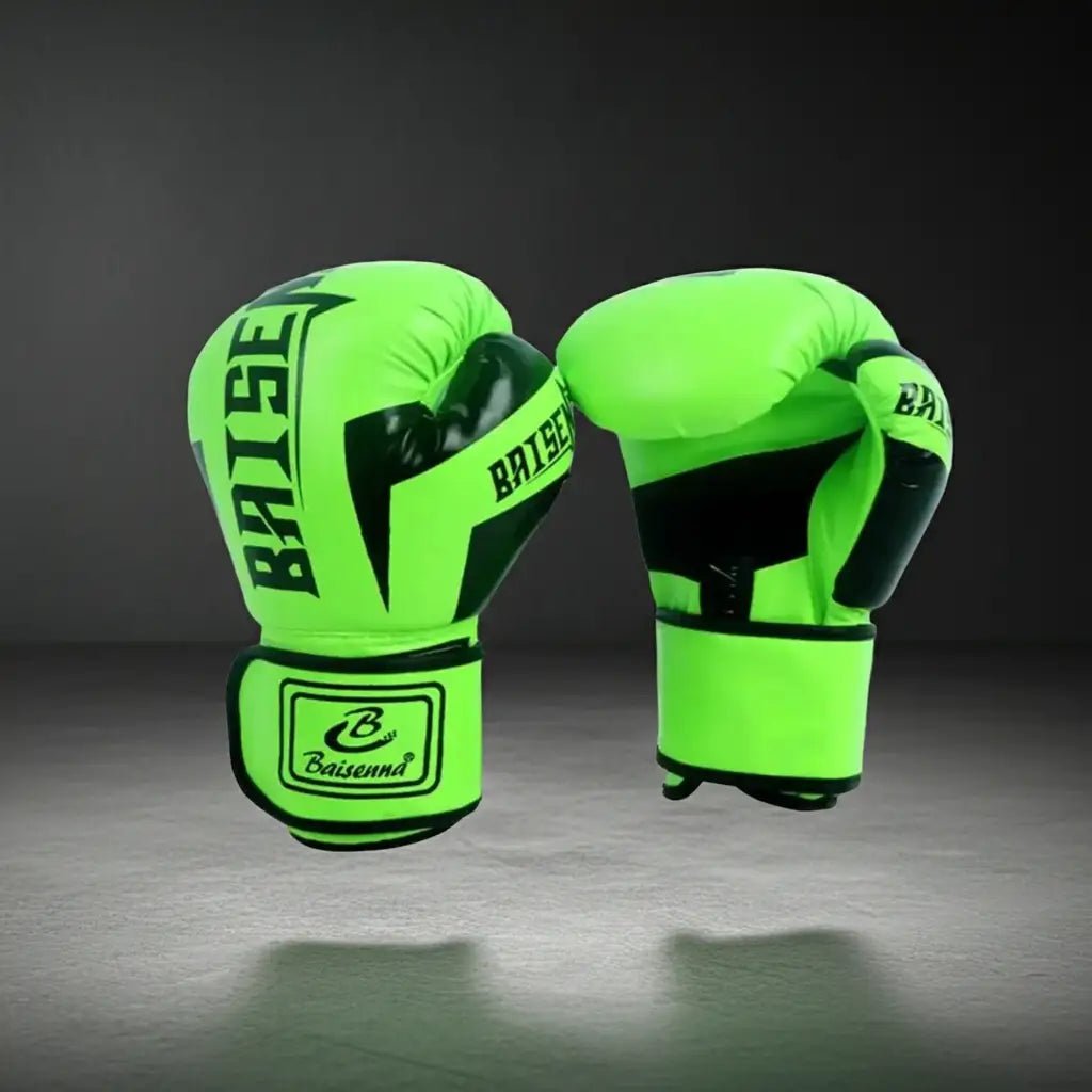 1 Paie of 8 oz 10 oz Boxing Gloves PU Leather Wear - resistant Training Gloves Good Toughness Integrated Inner Liner - PureGlamSpin