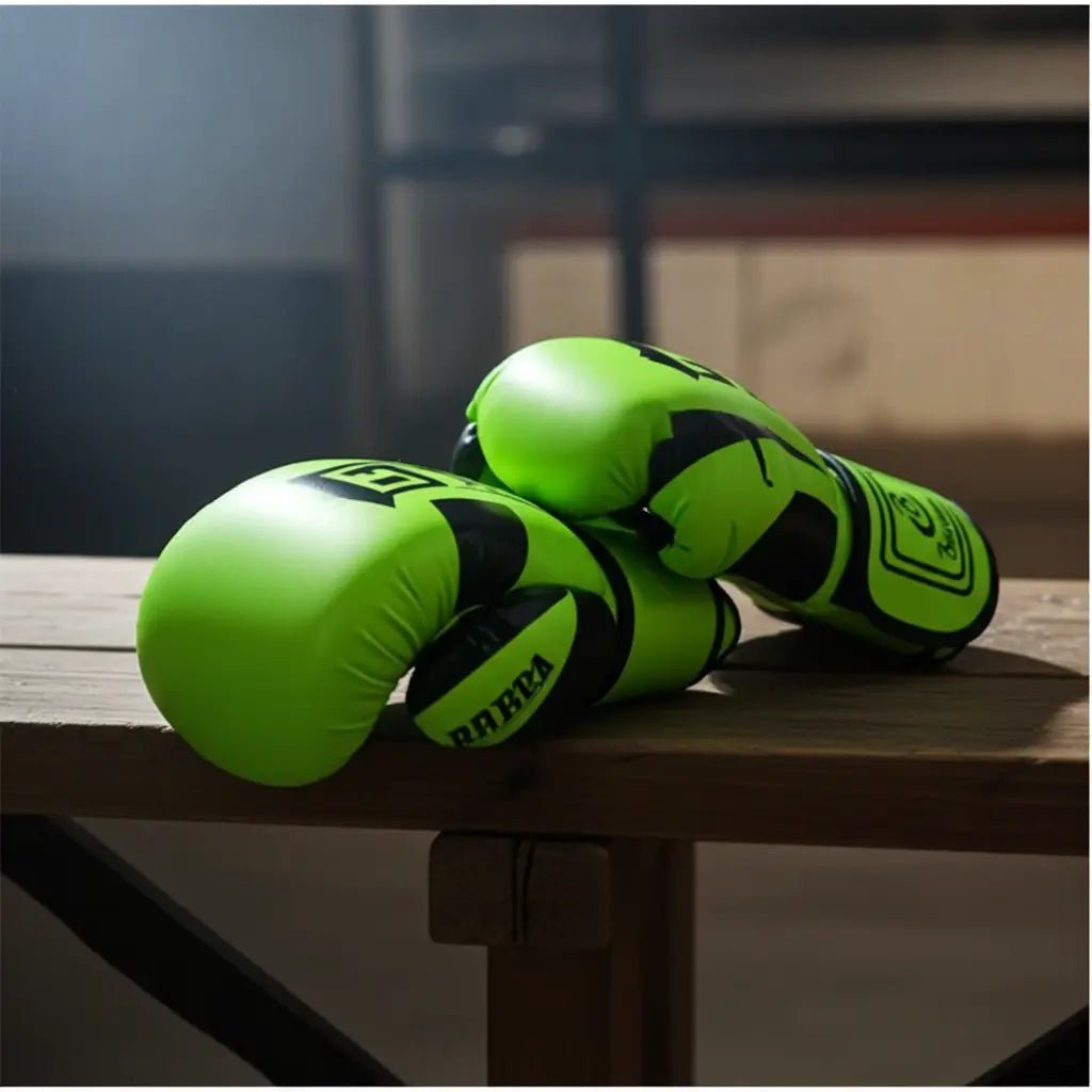 1 Paie of 8 oz 10 oz Boxing Gloves PU Leather Wear - resistant Training Gloves Good Toughness Integrated Inner Liner - PureGlamSpin