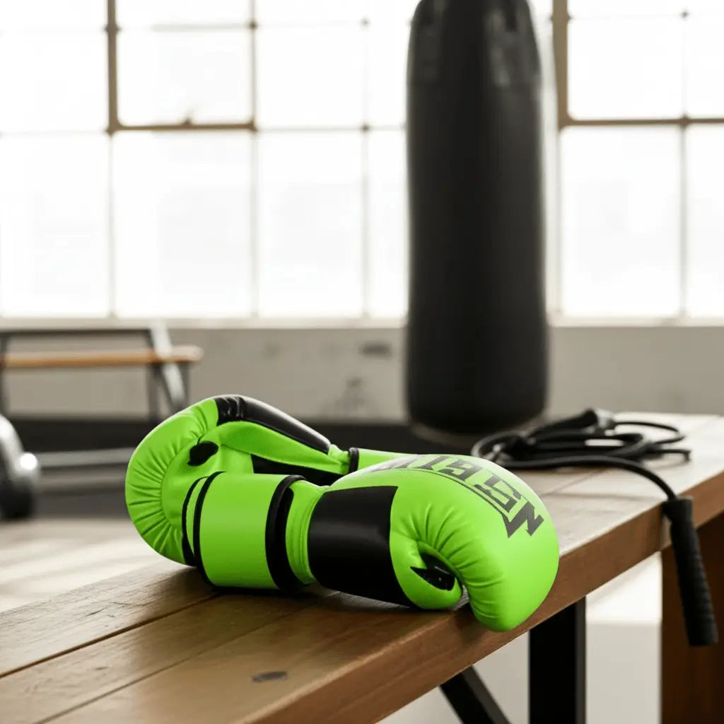 1 Paie of 8 oz 10 oz Boxing Gloves PU Leather Wear - resistant Training Gloves Good Toughness Integrated Inner Liner - PureGlamSpin