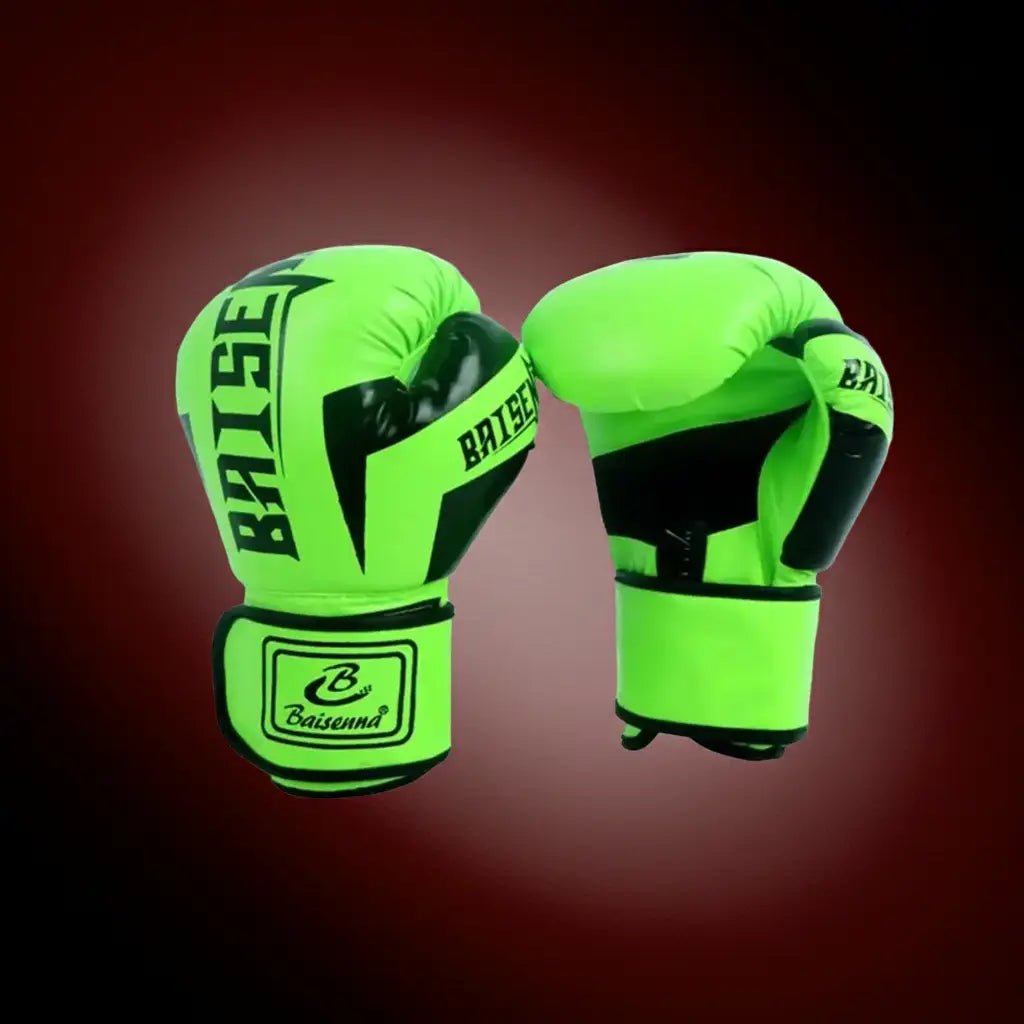 1 Paie of 8 oz 10 oz Boxing Gloves PU Leather Wear - resistant Training Gloves Good Toughness Integrated Inner Liner - PureGlamSpin