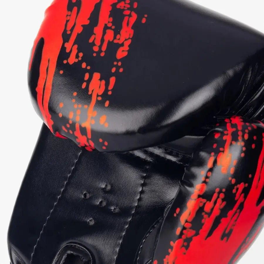 1 Pair Adult Boxing Gloves Men Punching Training Sparring Comfortable Adjustable Fighting Mitts Hand Protector Black Red Blue - KC’s Way‼️🥊