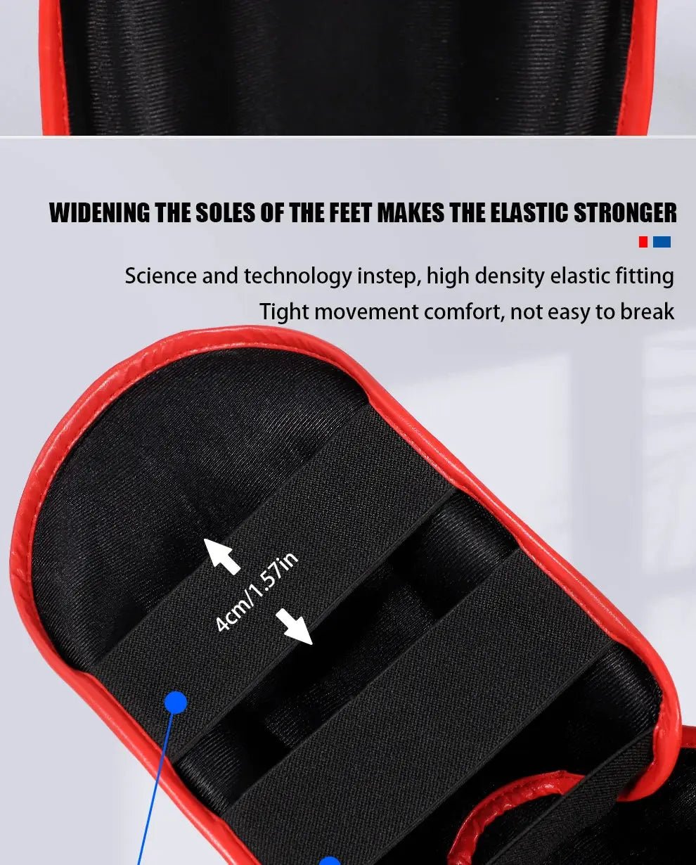 1 Pair High - Quality Boxing Shin Guards Ankle Protector MMA Muay Thai Training Leg Warmers Light Kicking Shin Pads Leg Guard - KC’s Way‼️🥊