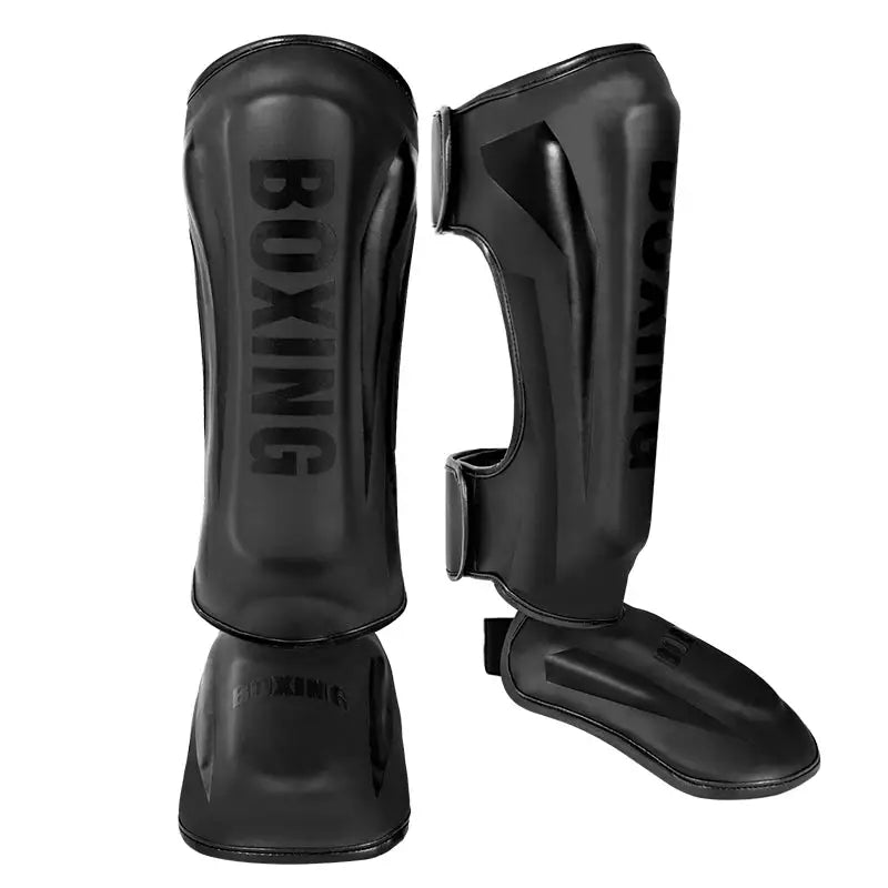1 Pair High - Quality Boxing Shin Guards Ankle Protector MMA Muay Thai Training Leg Warmers Light Kicking Shin Pads Leg Guard - KC’s Way‼️🥊