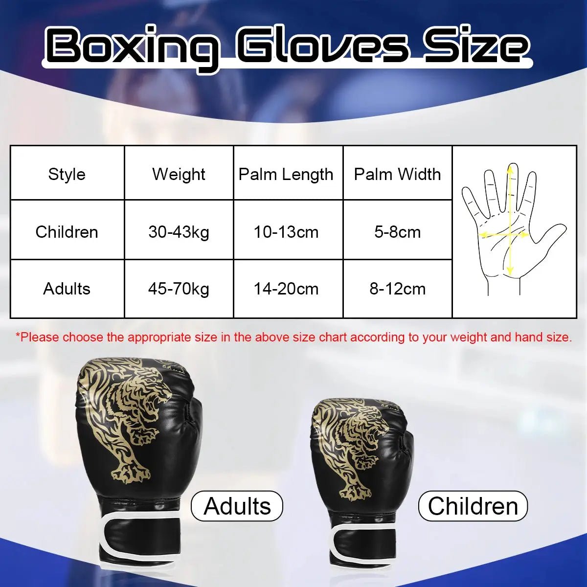 1 Pair Punching Training Workout Fight Exercise Mitts Kids Leather Boxing Gloves Kids Children Train Gym Glove Hand Protector - KC’s Way‼️🥊