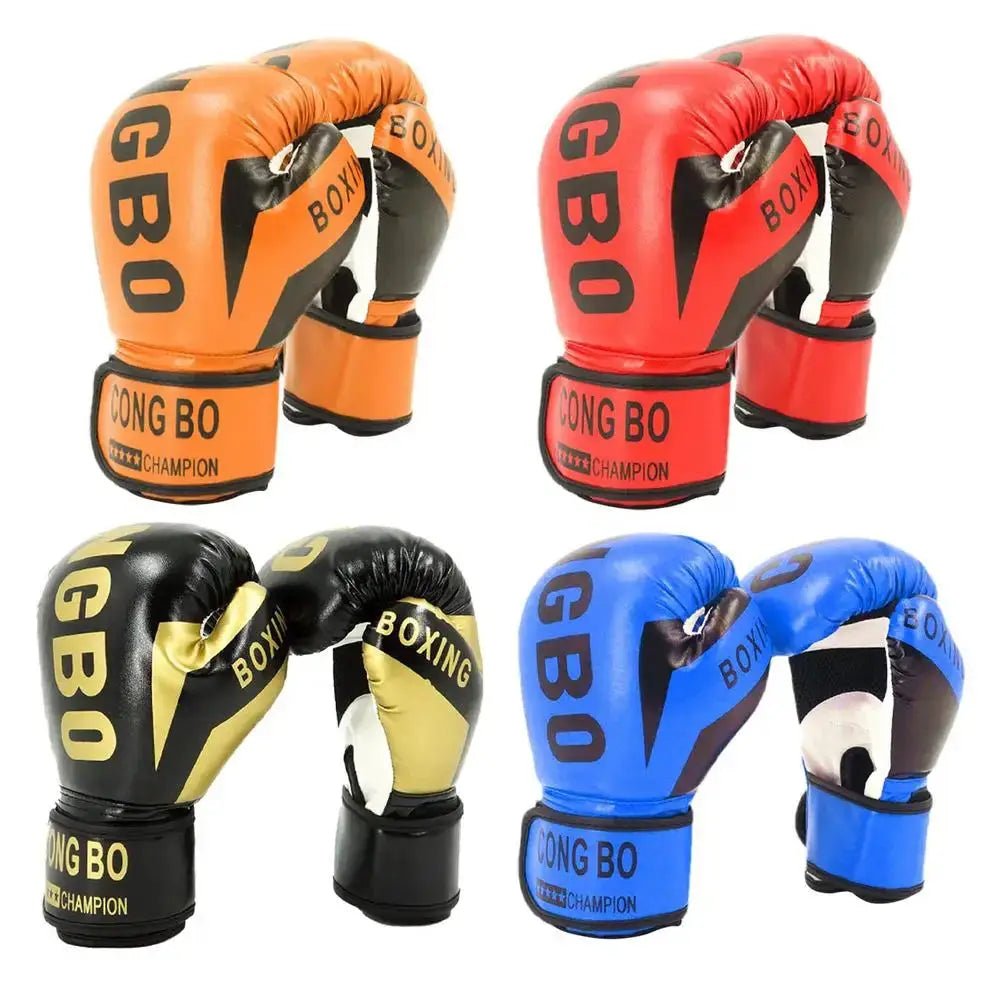 1 Pair Punching Training Workout Fight Exercise Mitts Kids Leather Boxing Gloves Kids Children Train Gym Glove Hand Protector - KC’s Way‼️🥊