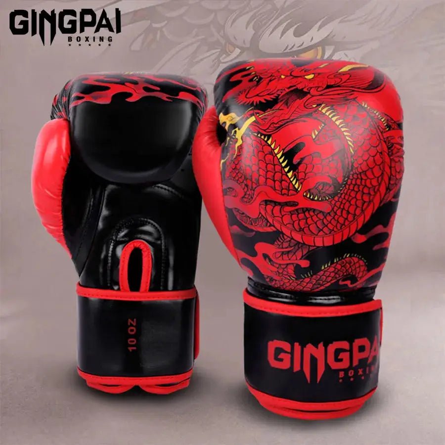 10/12/14oz Boxing Gloves Professional Adult Sanda Muay Thai Fighting Gloves Men and Women Training Sandbag Free Fight MMA - KC’s Way‼️🥊