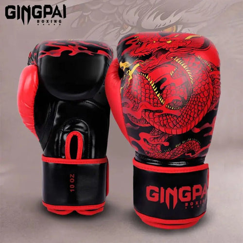 10/12/14oz Boxing Gloves Professional Adult Sanda Muay Thai Fighting Gloves Men and Women Training Sandbag Free Fight MMA - KC’s Way‼️🥊