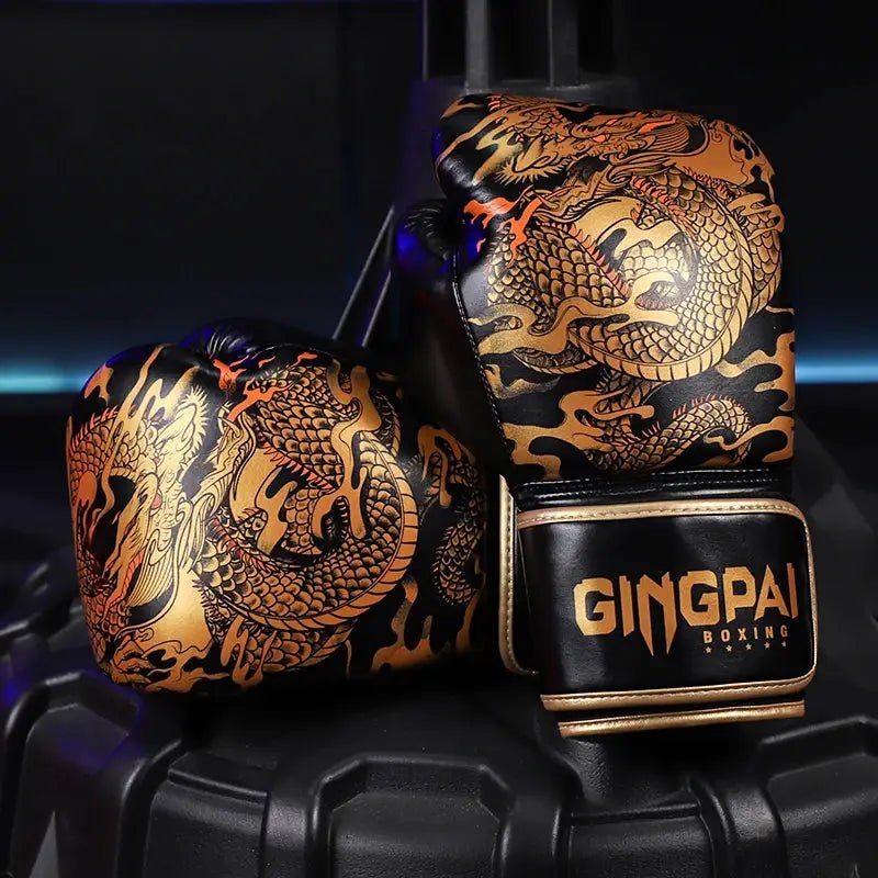 10/12/14oz Boxing Gloves Professional Adult Sanda Muay Thai Fighting Gloves Men and Women Training Sandbag Free Fight MMA - KC’s Way‼️🥊