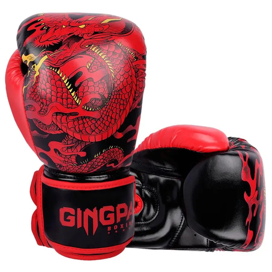 10/12/14oz Boxing Gloves Professional Adult Sanda Muay Thai Fighting Gloves Men and Women Training Sandbag Free Fight MMA - KC’s Way‼️🥊
