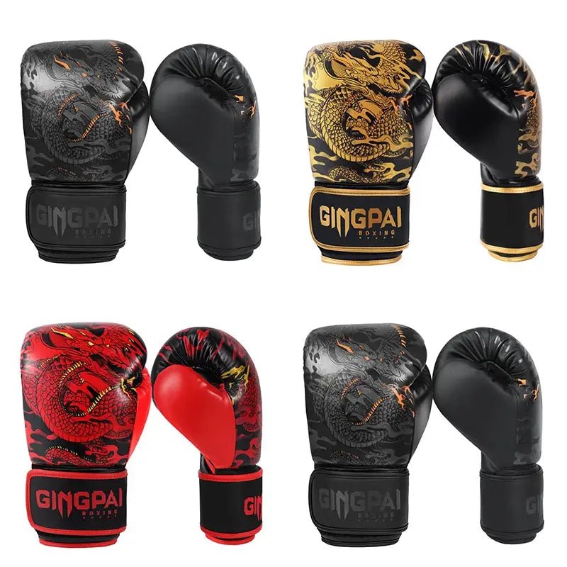 10/12/14oz Boxing Gloves Professional Adult Sanda Muay Thai Fighting Gloves Men and Women Training Sandbag Free Fight MMA - KC’s Way‼️🥊