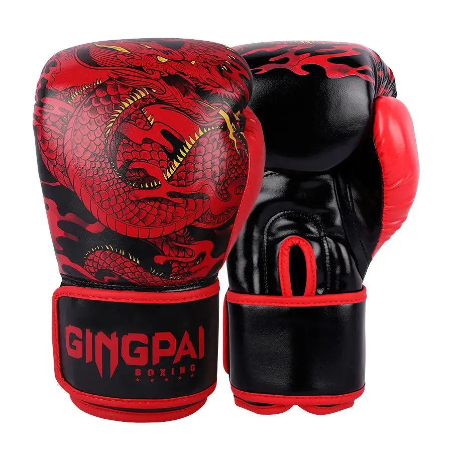 10/12/14oz Boxing Gloves Professional Adult Sanda Muay Thai Fighting Gloves Men and Women Training Sandbag Free Fight MMA - KC’s Way‼️🥊