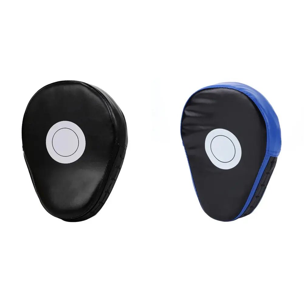 1/2Pcs Curved Boxing Hand Target PU Leather Punching Breathable Kickboxing Pads Boxing Focus Pad for MMA Martial Arts Training - KC’s Way‼️🥊