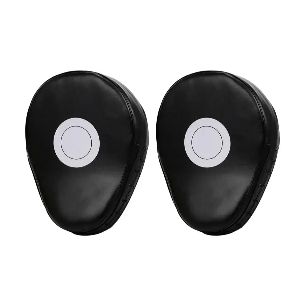 1/2Pcs Curved Boxing Hand Target PU Leather Punching Breathable Kickboxing Pads Boxing Focus Pad for MMA Martial Arts Training - KC’s Way‼️🥊