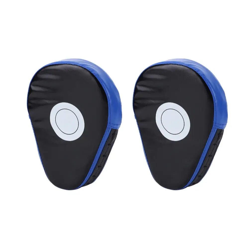 1/2Pcs Curved Boxing Hand Target PU Leather Punching Breathable Kickboxing Pads Boxing Focus Pad for MMA Martial Arts Training - KC’s Way‼️🥊
