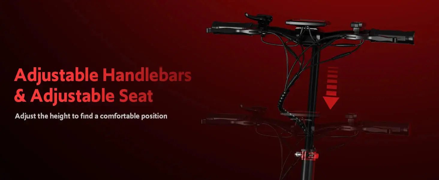 1600W Motor Adult J15 Electric Scooter Top Speed 32MPH, 48V18AH, 11 - inch Off - Road Tires Sport Folding eScooter For Commuting - PureGlamSpin