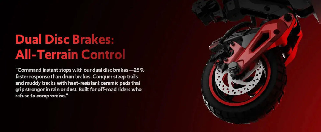 1600W Motor Adult J15 Electric Scooter Top Speed 32MPH, 48V18AH, 11 - inch Off - Road Tires Sport Folding eScooter For Commuting - PureGlamSpin