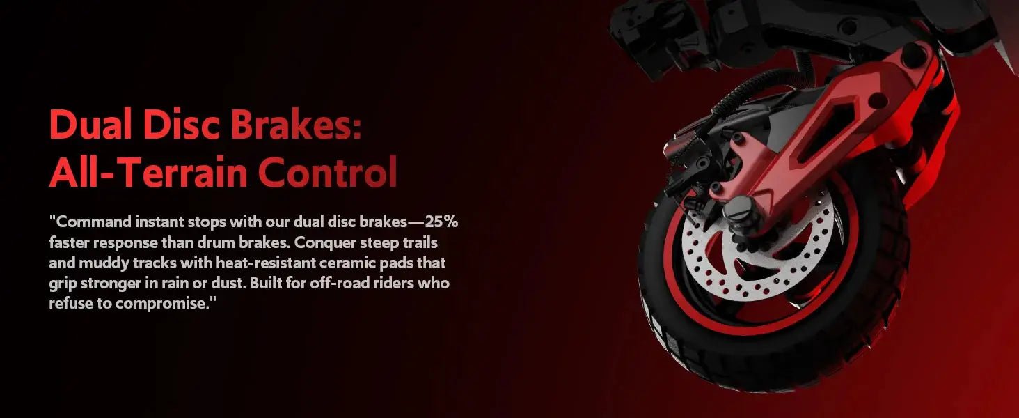 1600W Motor Adult J15 Electric Scooter Top Speed 32MPH, 48V18AH, 11 - inch Off - Road Tires Sport Folding eScooter For Commuting - PureGlamSpin