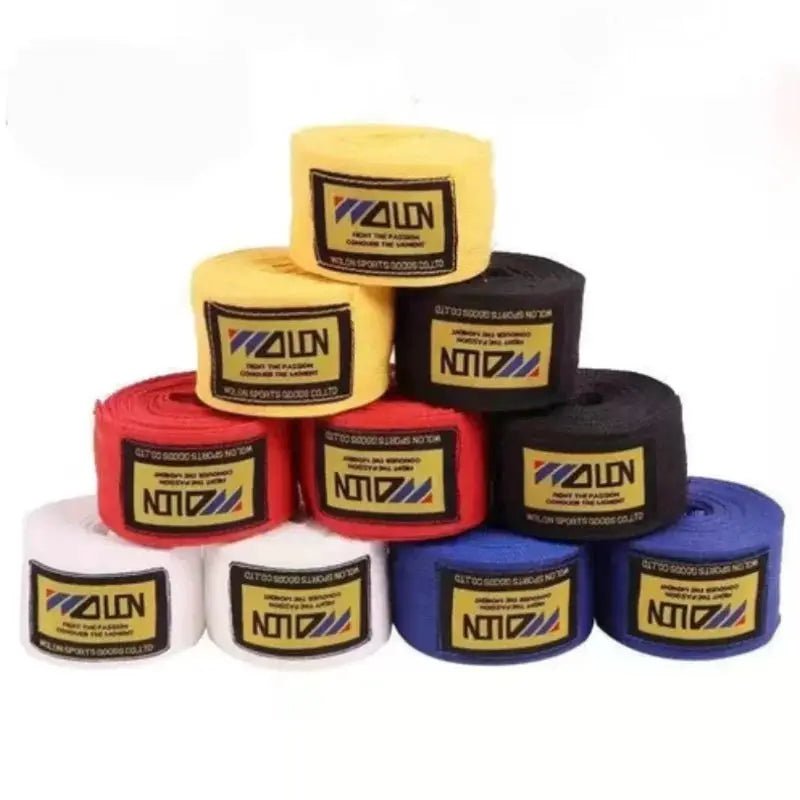 2 Rolls/Set 3/5M Boxing Bandage Micro - Elastic Boxing Straps Fighting Fighting Sparring Sports Protective Gear Wrapped Bandage - KC’s Way‼️🥊