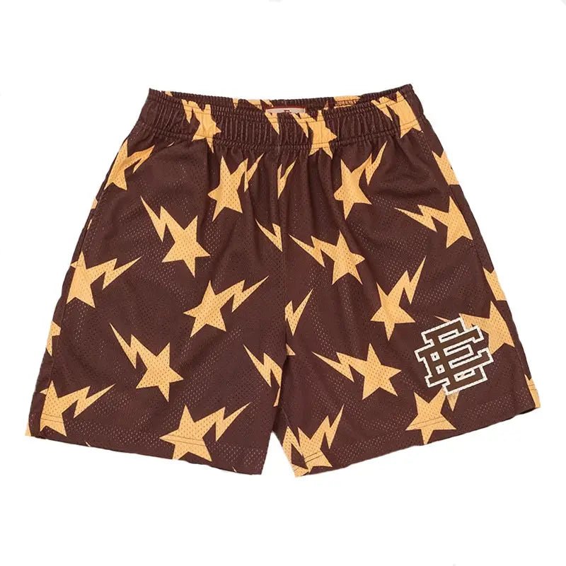 2025 EE Eric Emanuel Basic Shorts NEW men's casual shorts fitness sports pants summer gym workout Men Classic GYM Mesh Shorts - KC’s Way‼️🥊