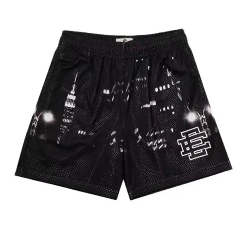 2025 EE Eric Emanuel Basic Shorts NEW men's casual shorts fitness sports pants summer gym workout Men Classic GYM Mesh Shorts - KC’s Way‼️🥊