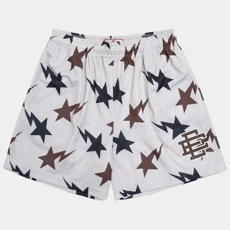 2025 EE Eric Emanuel Basic Shorts NEW men's casual shorts fitness sports pants summer gym workout Men Classic GYM Mesh Shorts - KC’s Way‼️🥊