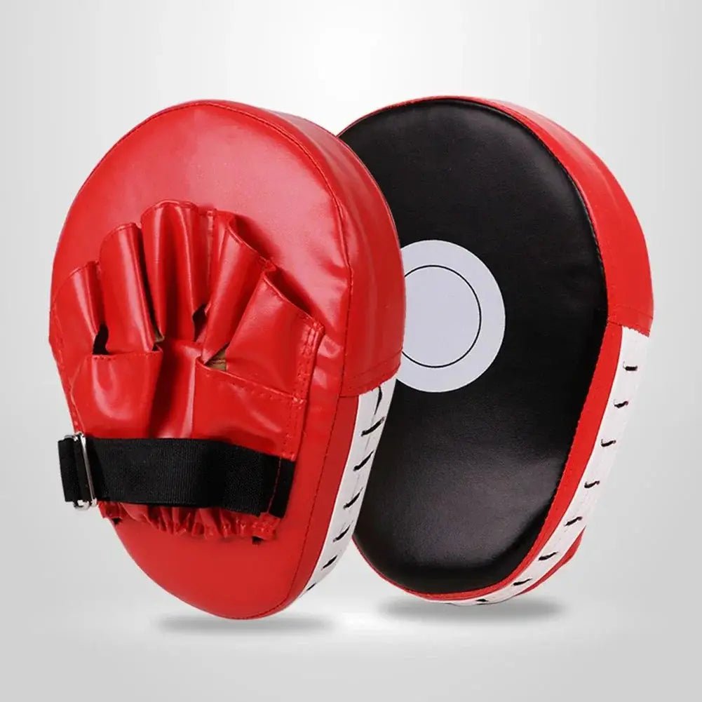 2/1PCS Kick Boxing Gloves Pad Punch Target Bag PU Muay Thai Free Fight Sanda Training Adults Kids Boxing Training Gloves - KC’s Way‼️🥊