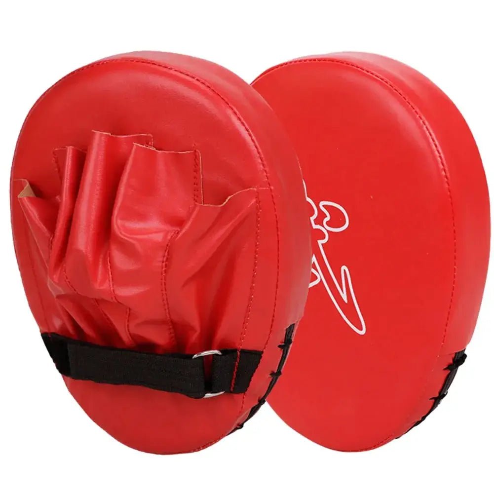 2/1PCS Kick Boxing Gloves Pad Punch Target Bag PU Muay Thai Free Fight Sanda Training Adults Kids Boxing Training Gloves - KC’s Way‼️🥊