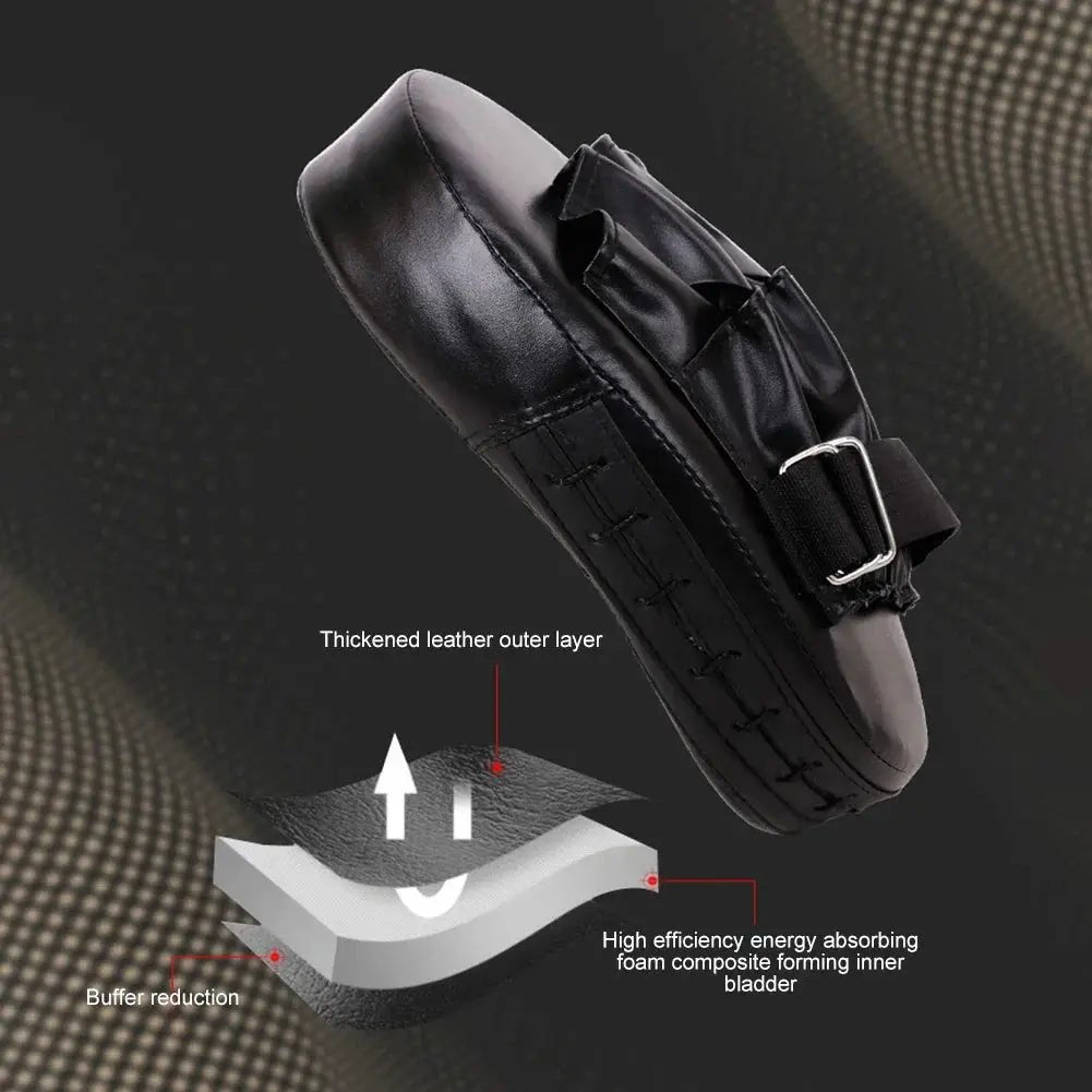 2/1PCS Kick Boxing Gloves Pad Punch Target Bag PU Muay Thai Free Fight Sanda Training Adults Kids Boxing Training Gloves - KC’s Way‼️🥊