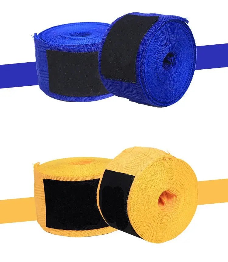 2PCS 1.5/2/3/5M Boxing Training Bandages Cotton Sports Bandages Sanda Kick Boxing Mma Hand Gloves Wraps Belt Boxing Sports Strap - KC’s Way‼️🥊