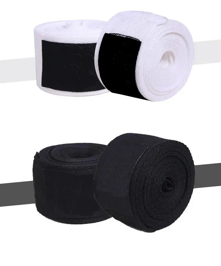 2PCS 1.5/2/3/5M Boxing Training Bandages Cotton Sports Bandages Sanda Kick Boxing Mma Hand Gloves Wraps Belt Boxing Sports Strap - KC’s Way‼️🥊