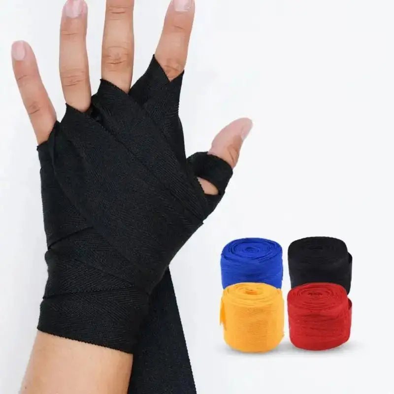 2PCS Boxing Bandage 3/5M Cotton Sports Sanda Strap Kick Boxing MMA Hand Gloves Protector Band Boxing Sports Wraps Bandage - KC’s Way‼️🥊