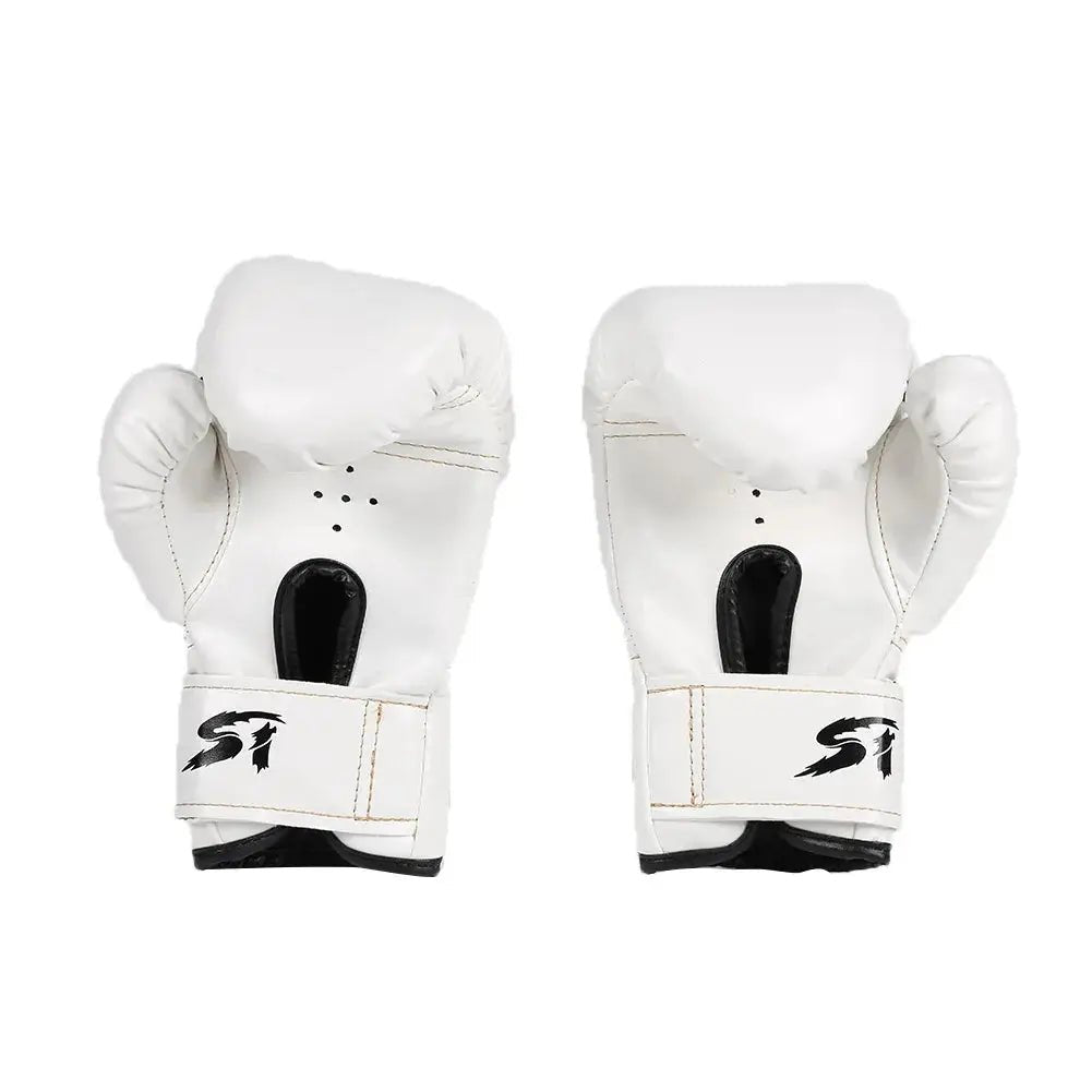 2pcs Boxing Training Fighting Gloves PU Leather Kids Breathable Muay Thai Sparring Punching Karate Kickboxing Professional Glove - KC’s Way‼️🥊