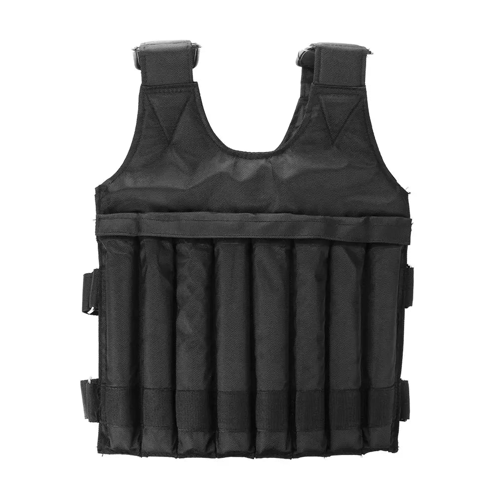 3 - 50kg Durable Loading Weighted Vest Adjustable Weight Boxing Training Exercise Waistcoat Durable Invisible Sand for Running - KC’s Way‼️🥊