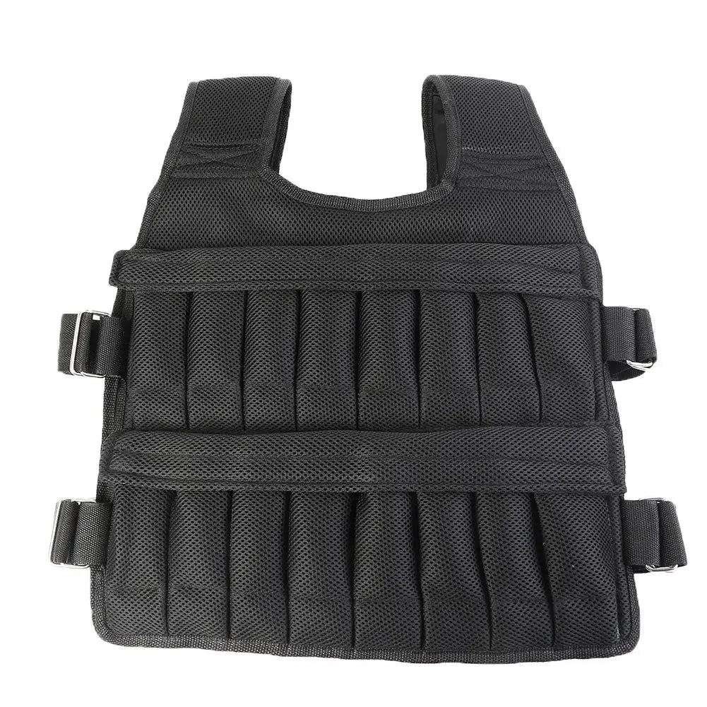 3 - 50kg Durable Loading Weighted Vest Adjustable Weight Boxing Training Exercise Waistcoat Durable Invisible Sand for Running - KC’s Way‼️🥊