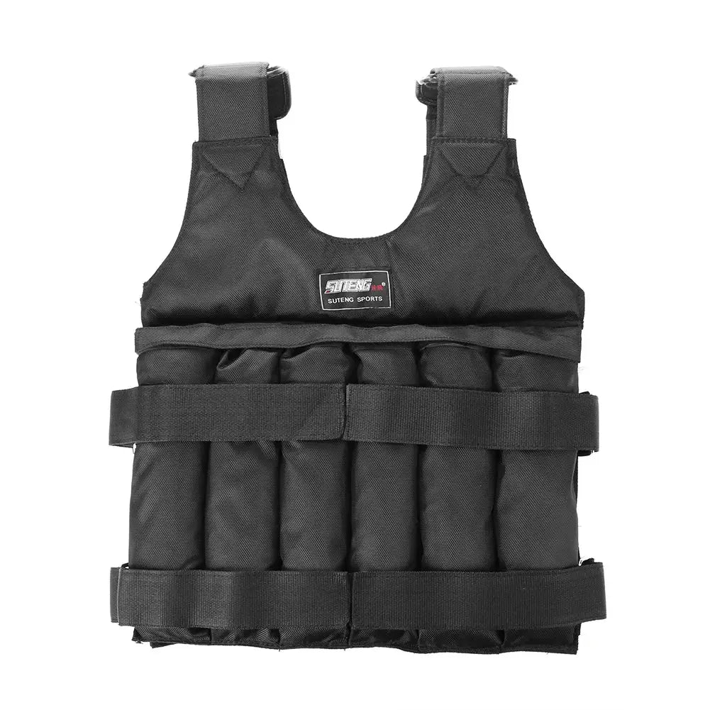 3 - 50kg Durable Loading Weighted Vest Adjustable Weight Boxing Training Exercise Waistcoat Durable Invisible Sand for Running - KC’s Way‼️🥊