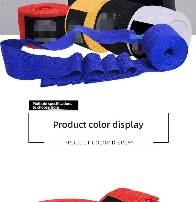 3/5M Boxing Bandage Cotton Elastic Hand Protector Wrist Wrap Handband Bandage Fitness Sanda Muay Thai Karate Sports Fist Bandage - KC’s Way‼️🥊
