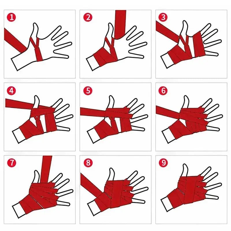 3/5M Boxing Training Bandages Sport Bandages Sanda Kickboxing Mma Hand Gloves Wraps Belt Boxing Sports Strap Training Gear - KC’s Way‼️🥊
