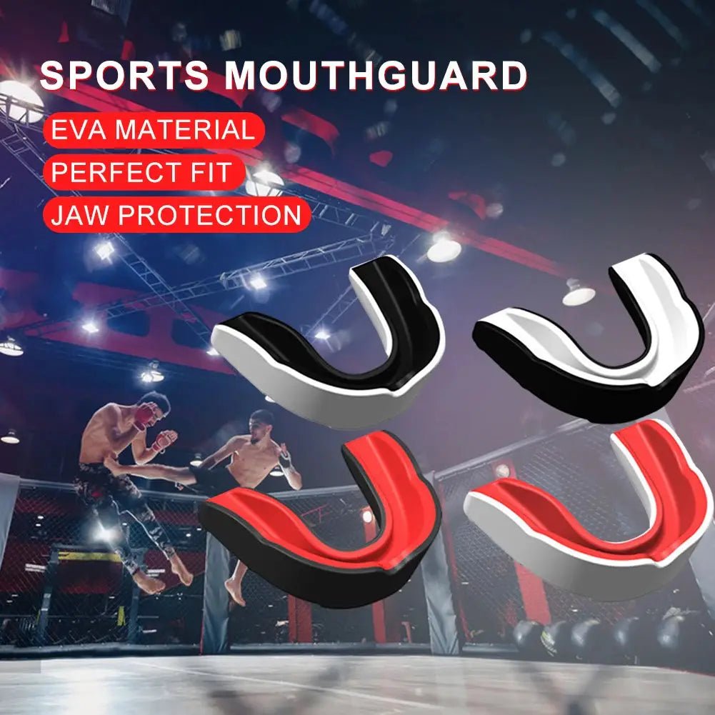 4pcs Adult Boxing Mouth Guard Boxing Gum Shield Fighting Training Tooth Protection Fit Adult Sports Mouthguard Sport Mouthguard - KC’s Way‼️🥊