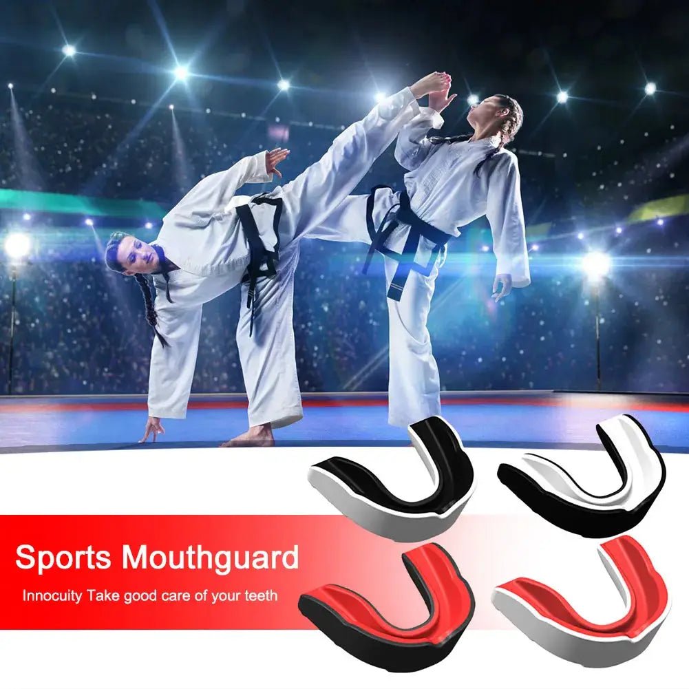 4pcs Adult Boxing Mouth Guard Boxing Gum Shield Fighting Training Tooth Protection Fit Adult Sports Mouthguard Sport Mouthguard - KC’s Way‼️🥊