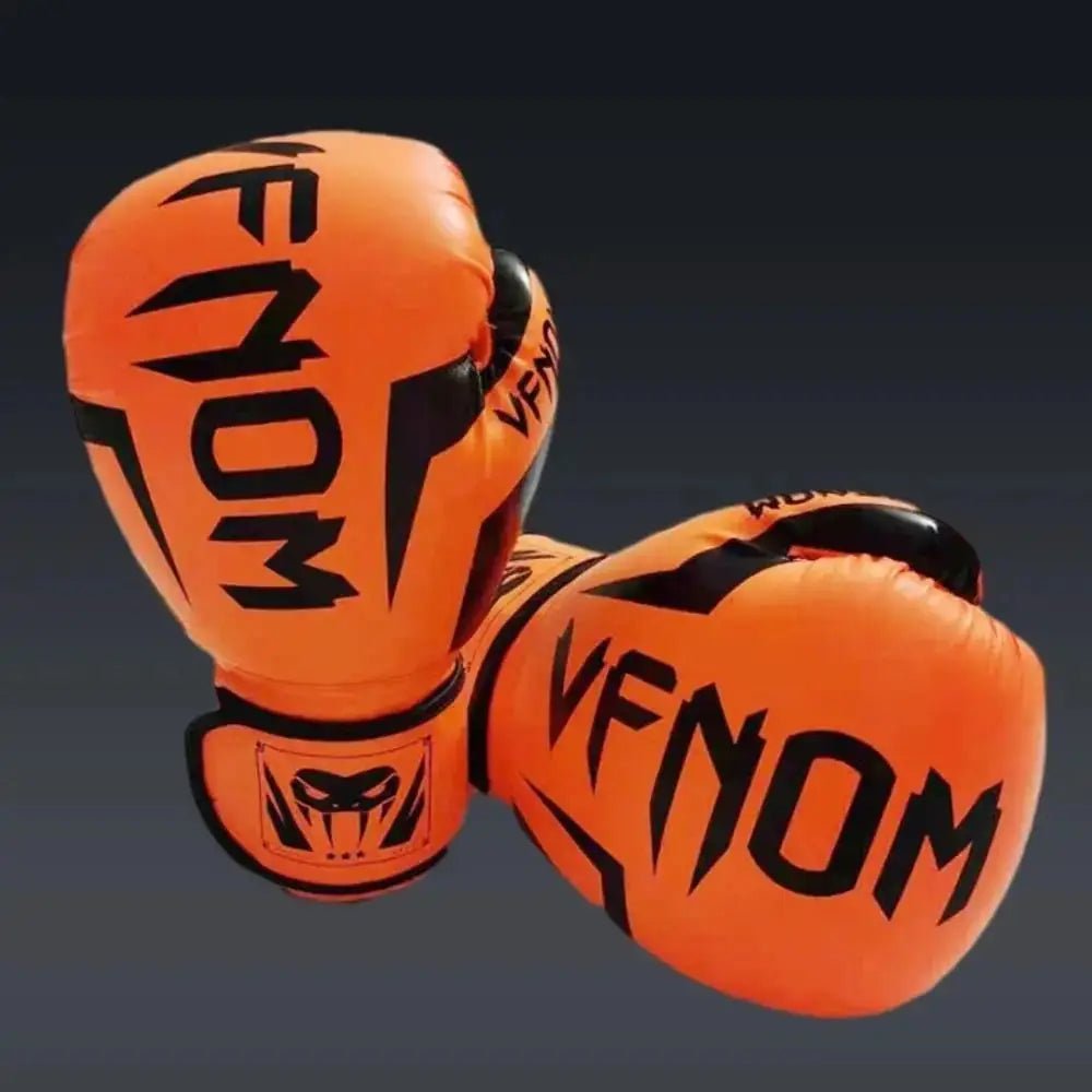 6/10/12/14Oz Kids Adult Boxing Gloves Breathable Professional Sanda Muay Thai Fighting Gloves PU Workout Gloves - KC’s Way‼️🥊