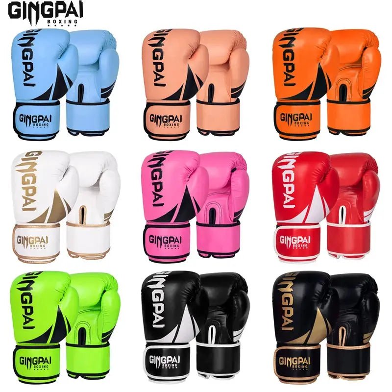 6/8/10/12 oz Boxing Gloves Professional Adult Boxing Muay Thai Fighting Gloves Men's and Women's Training Combat Gloves MMA - KC’s Way‼️🥊