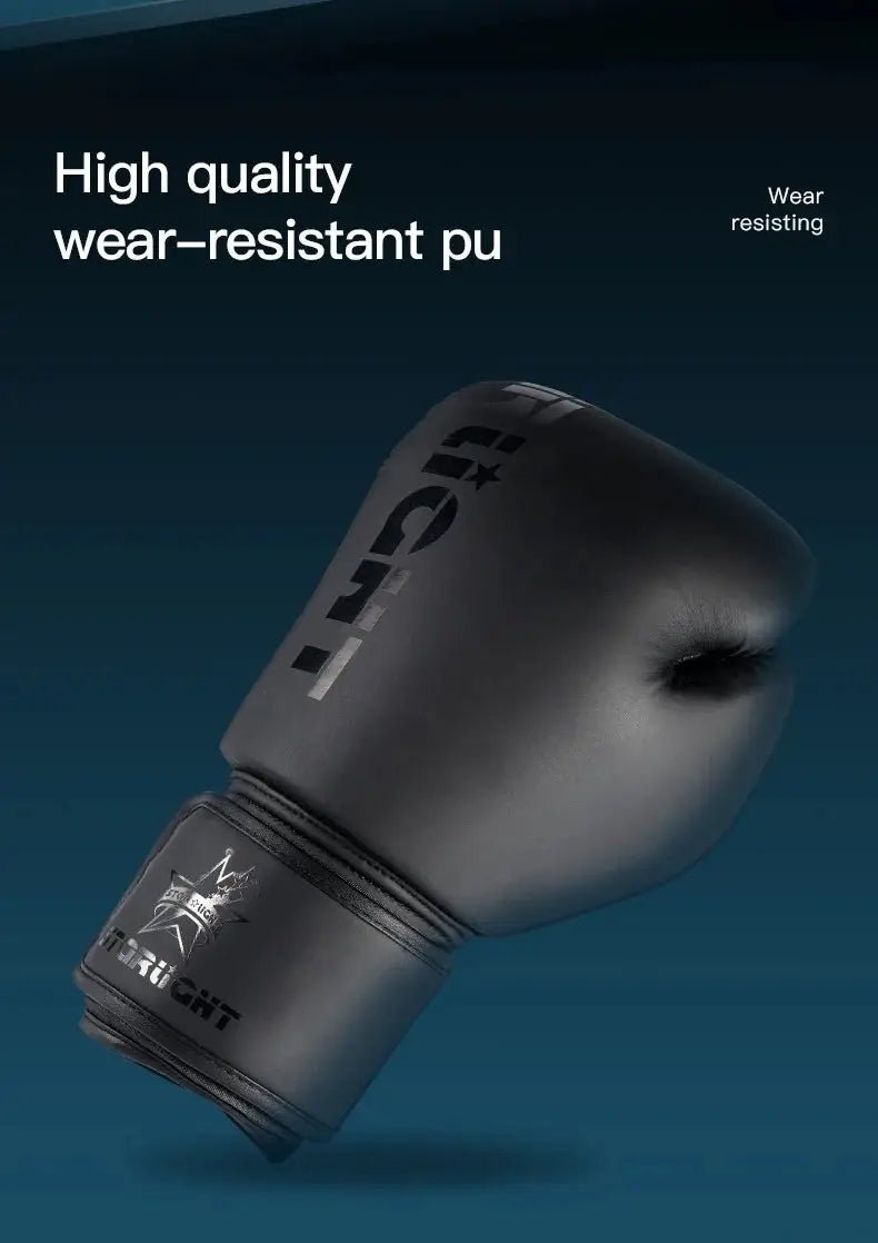 8/10/12/14/16oz Boxing Gloves Professional Adult Sanda Muay Thai Fighting Gloves Men and Women Training Sandbag Free Fight MMA - KC’s Way‼️🥊
