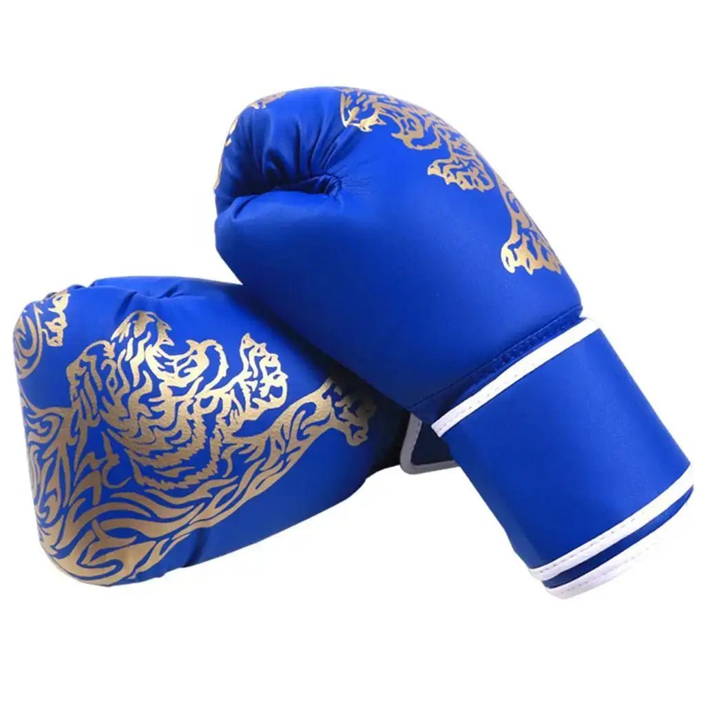 Adults Boxing Gloves Breathable PU Leather Fighting Gloves Kids Boxing Training Kickboxing Gloves for Gym Indoor Outdoor Sport - KC’s Way‼️🥊