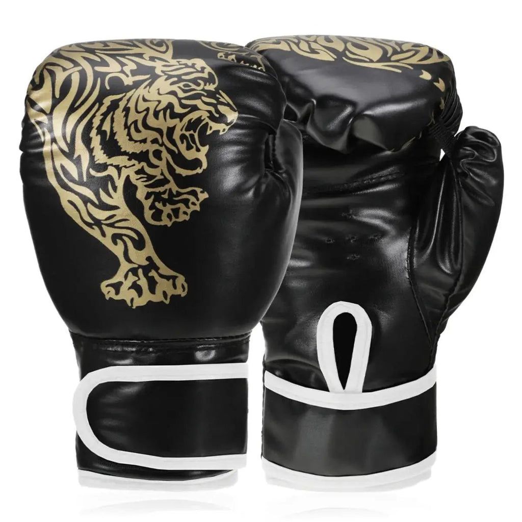 Adults Boxing Gloves Breathable PU Leather Fighting Gloves Kids Boxing Training Kickboxing Gloves for Gym Indoor Outdoor Sport - KC’s Way‼️🥊