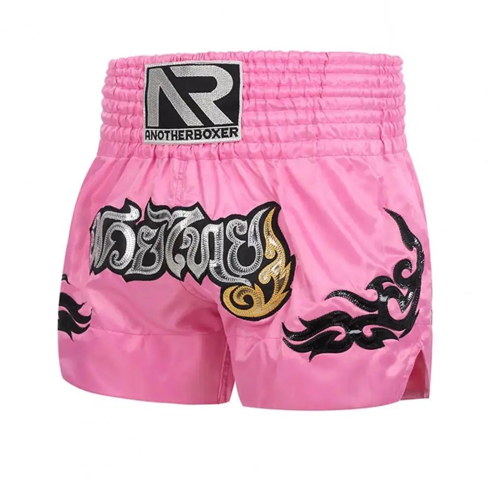Adults Muay Thai Cord Design Kickboxing Shorts Boys Girls Martial Arts Shorts Kids Boxing Short Pants Sports Fighting Shorts - KC’s Way‼️🥊