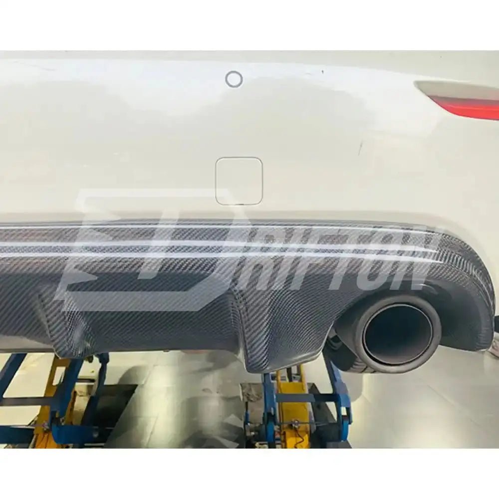 AE Style Carbon Fiber Diffuser For INFINITI Q50 Body Kit - PureGlamSpin
