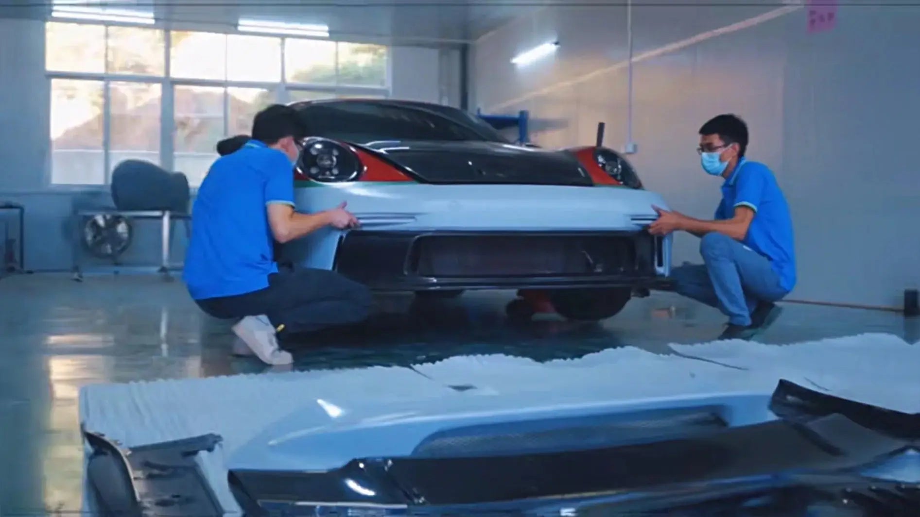 AE Style Carbon Fiber Diffuser For INFINITI Q50 Body Kit - PureGlamSpin