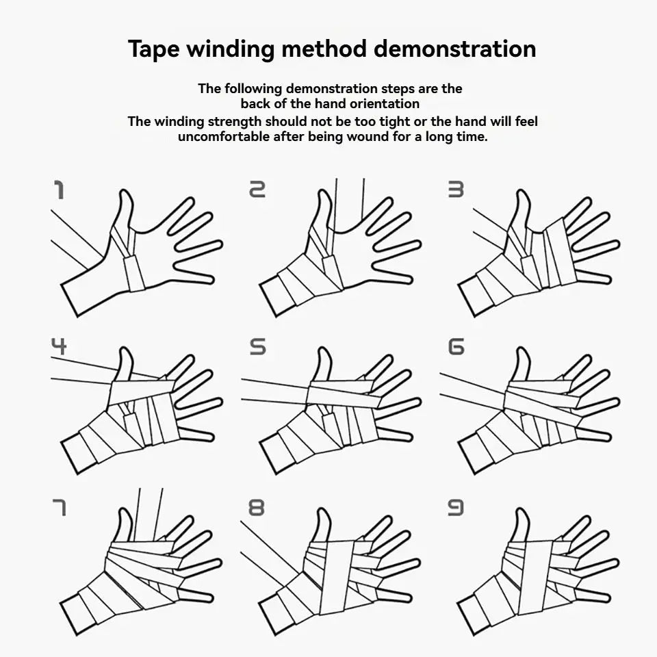 AOLIKES 1.5M 3M 5M Boxing Bandage Muay Thai Wrist Wraps Combat Protect Boxing Sport Kickboxing Hand Wrap Training Competition - KC’s Way‼️🥊