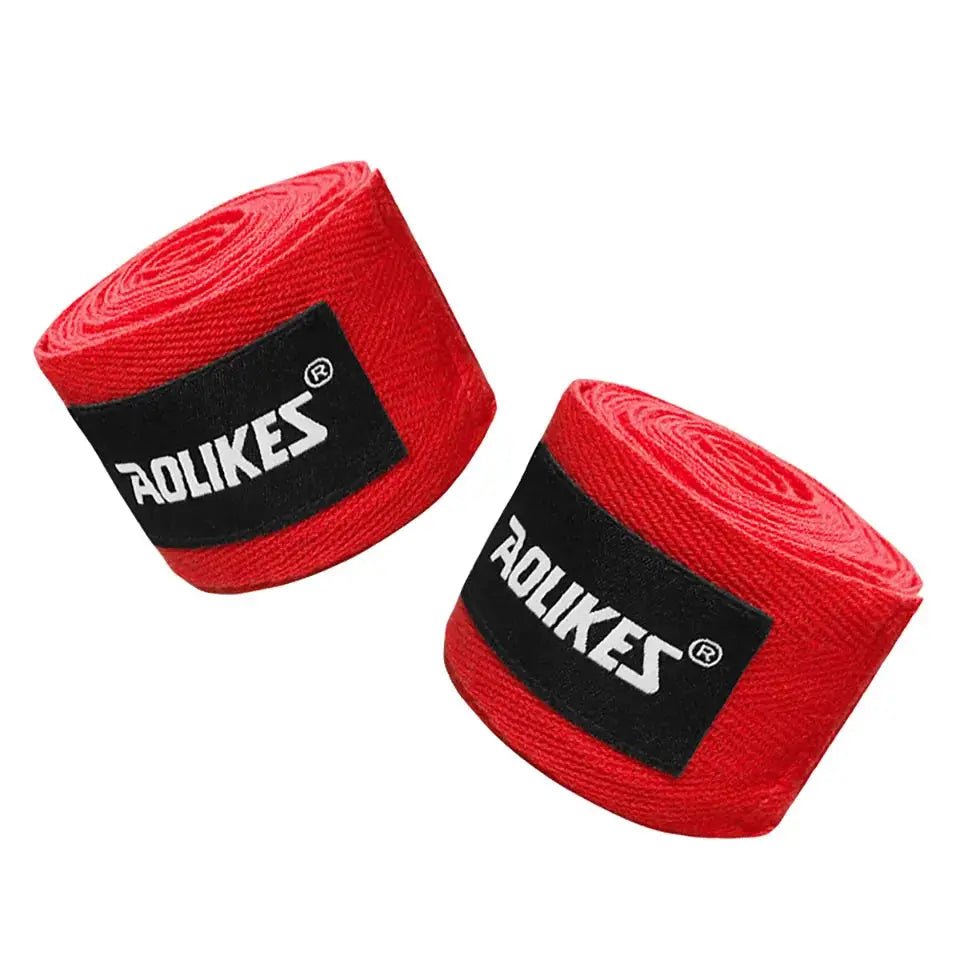 AOLIKES 1.5M 3M 5M Boxing Bandage Muay Thai Wrist Wraps Combat Protect Boxing Sport Kickboxing Hand Wrap Training Competition - KC’s Way‼️🥊