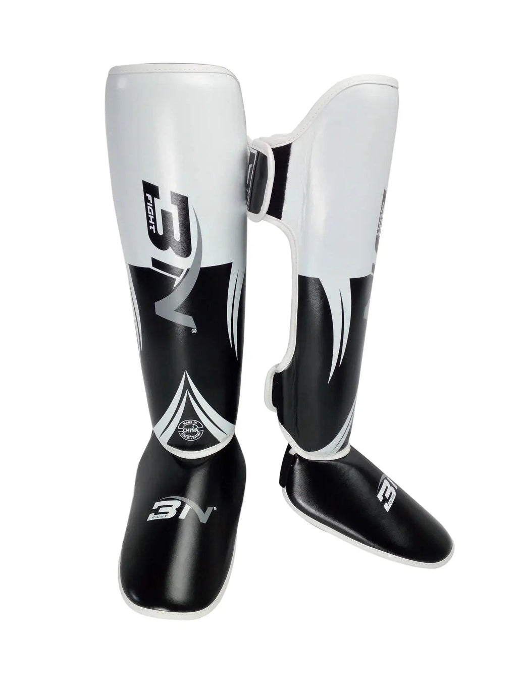 BN 1 Pair MMA Boxing Muay Thai Shin Guards Kickboxing Leg Support Shield Equipment Karate Ankle Foot Protection - KC’s Way‼️🥊